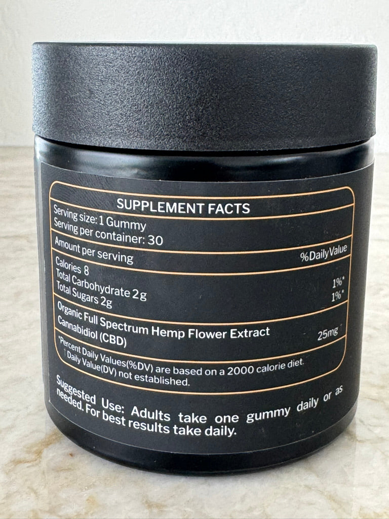 Bull Rub CALM Gummies – Watermelon 25mg Hemp Extract